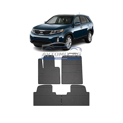 Гумени стелки за KIA Sorento 2015-2020 г., Frogum