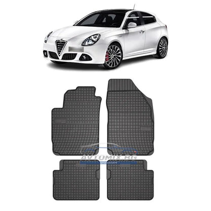 Гумени стелки зa Alfa Romeo Giulietta хечбек 2010-2020 г., Frogum