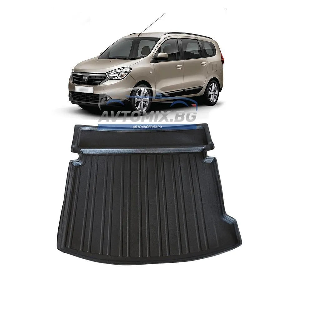 Rubber Boot Mat Dacia Lodgy post 2013, DeluxeBoss