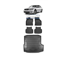 Covorașe de cauciuc seturi pentru Skoda Octavia 3 sedan 2012-2019, ProLine 3D