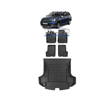 Гумени стелки комплекти за Dacia Logan MCV 2013-2020 г.,ProLine 3D
