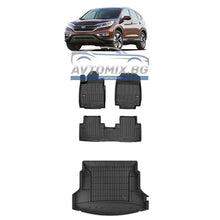Гумени стелки комплекти за Honda CRV 2012-2019 г., ProLine 3D