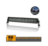 Led Bar с Лупи Off-Road 9D 63 СМ 12V 24V 12800 LМ 160W