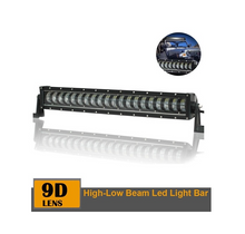 Led Bar с Лупи Off-Road 9D 63 СМ 12V 24V 12800 LМ 160W
