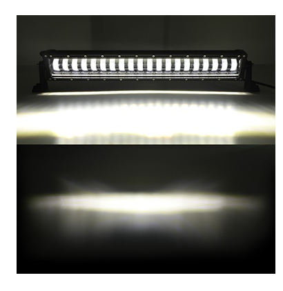Led Bar с Лупи Off-Road 9D 63 СМ 12V 24V 12800 LМ 160W