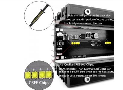 LED Bar 60W — 36.5 см