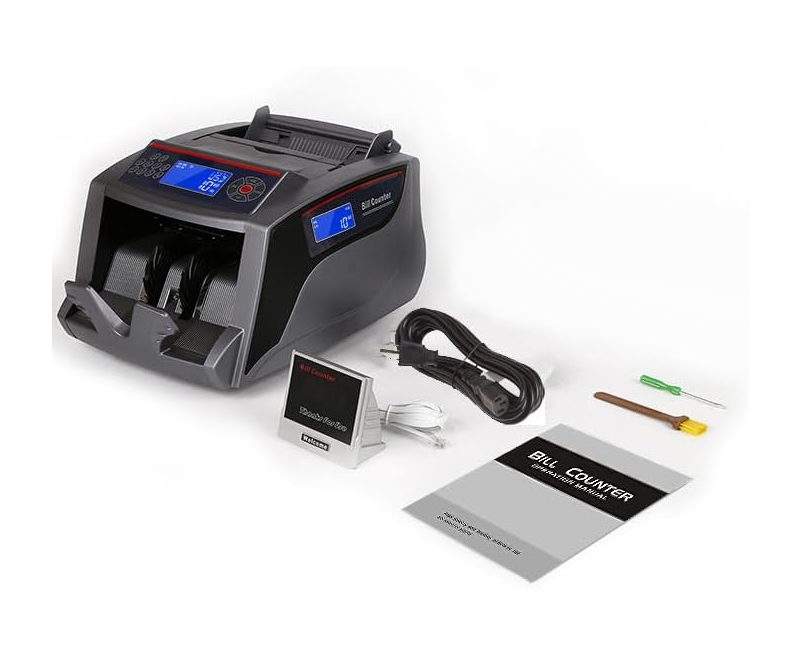 Банкнотоброячна Машина UV и MG - с собствен цветен LCD и външен LED дисп