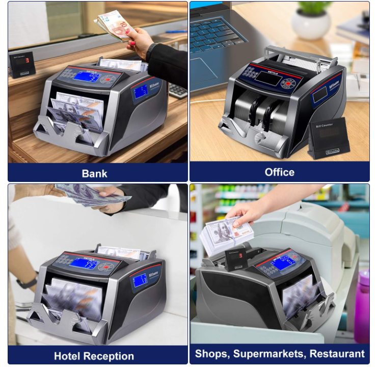 Банкнотоброячна Машина UV и MG - с собствен цветен LCD и външен LED дисп