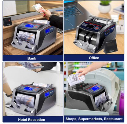 Банкнотоброячна Машина UV и MG - с собствен цветен LCD и външен LED дисп