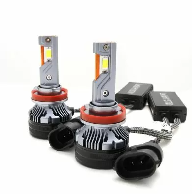 Н11 LED xenon крушки, модел STN1 за 10-24V, 65W, Canbus 6000K, комплект