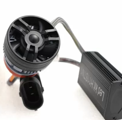 Н11 LED xenon крушки, модел STN1 за 10-24V, 65W, Canbus 6000K, комплект