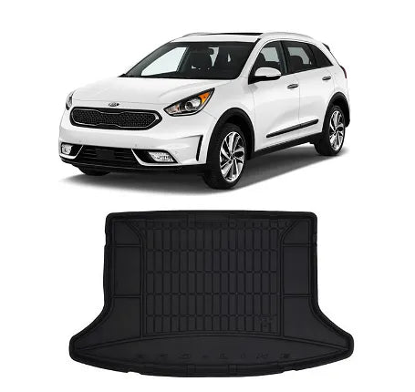 Tavă portbagaj cauciuc pentru KIA Niro din 2016-2022, ProLine 3D / fără subwoofer și fără organizator