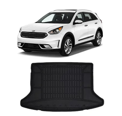 Tavă portbagaj cauciuc pentru KIA Niro din 2016-2022, ProLine 3D / fără subwoofer și fără organizator