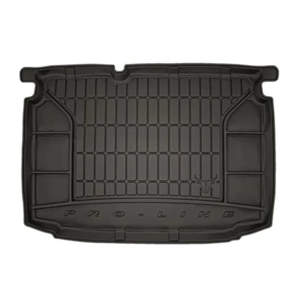 Covoraș din cauciuc pentru portbagaj VW Polo hatchback 2009-2017, pentru portbagaj cu podea inferioară/a doua, ProLine 3D