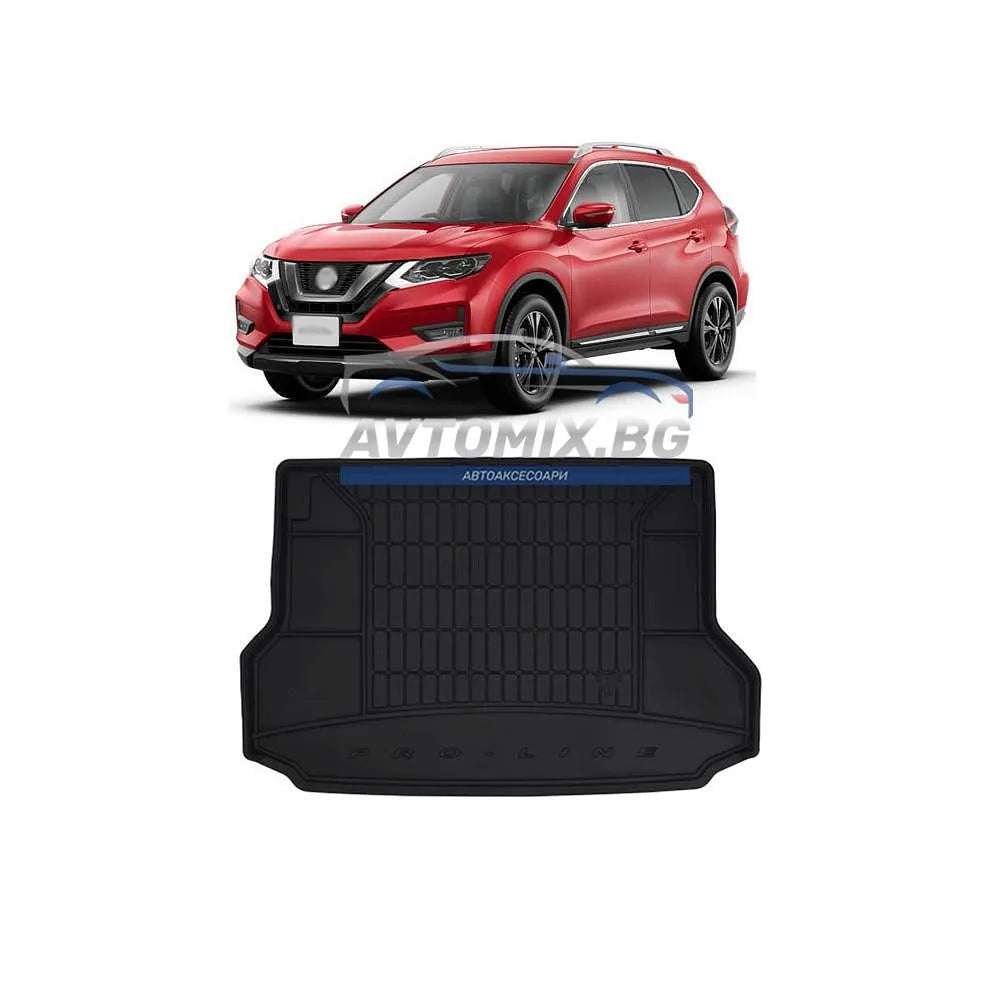 Гумена стелкa за багажник за Nissan X-trail 2014-2021 г., ProLine 3D