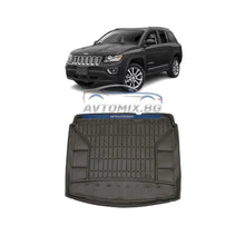 Гумена стелка за багажник Jeep Compass след 2016 г., долно/второ дъно,  ProLine 3D