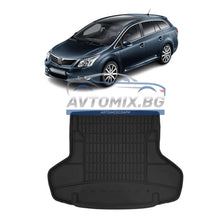 Гумена стелка за багажник Toyota Avensis комби 2009-2018 г., със странични джобове, ProLine 3D