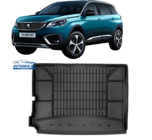 Гумена стелка за багажник  Peugeot 5008 SUV след 2017г, ProLine 3D