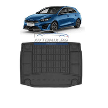 Covoraș de portbagaj cauciuc Kia Ceed hatchback după 2018, nivel inferior/al doilea, ProLine 3D