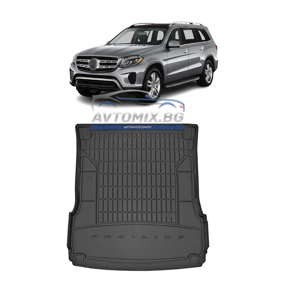 Гумена стелка за багажник Mercedes GLS X166 2015-2019 г., ProLine 3D