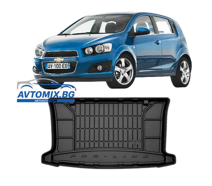 Гумена стелка за багажник Chevrolet Aveo от 2007-2011г., ProLine 3D / хечбек