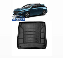 Гумена стелка за багажник Peugeot 308 от 2014-2021г., ProLine 3D/ комби, без странични джобове