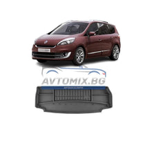 Rubber trunk mat Renault Scenic 2009-2016, ProLine 3D