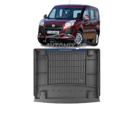 Гумена стелка за багажник Fiat Doblo 2010-2020 г., ProLine 3D