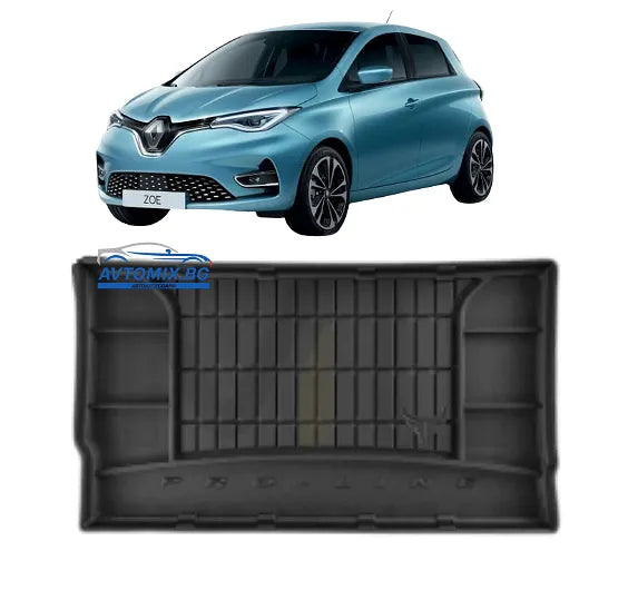 Rubber boot liner for Renault Zoe from 2012-2024, ProLine 3D