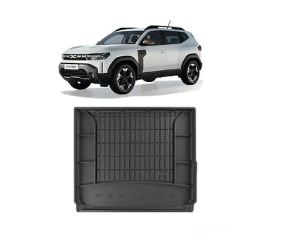 Гумена стелкa за багажник за Dacia Duster след 2024г., ProLine 3D / горно положение на багажника