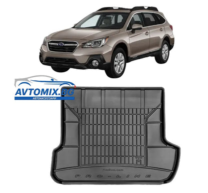 Rubber trunk mat Subaru Outback 2014-2019, ProLine 3D