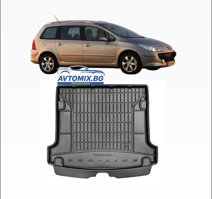 Гумена стелка за багажник Peugeot 307 от 2001-2008г., ProLine 3D / Комби