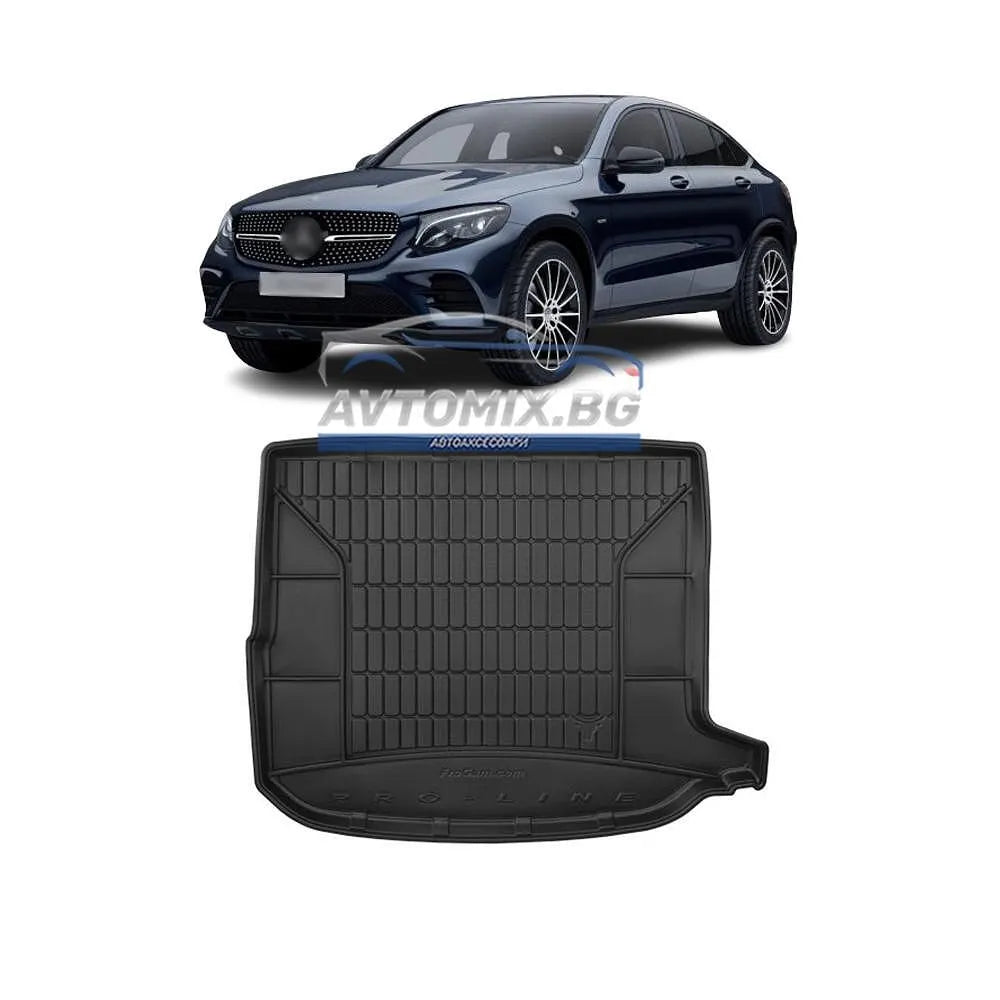 Гумена стелка за багажник Mercedes GLC Coupe C253 2016-2023 г., ProLine 3D