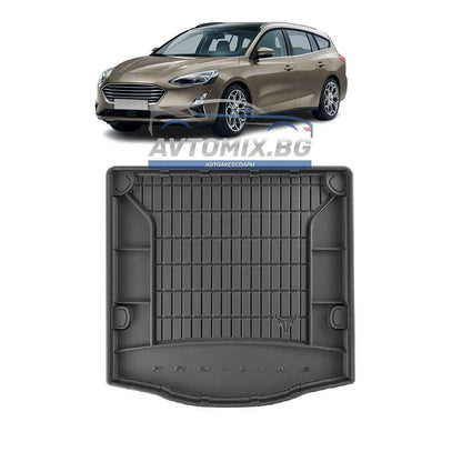 Гумена стелка за багажник за Ford Focus комби 2011-2019 г., ProLine 3D