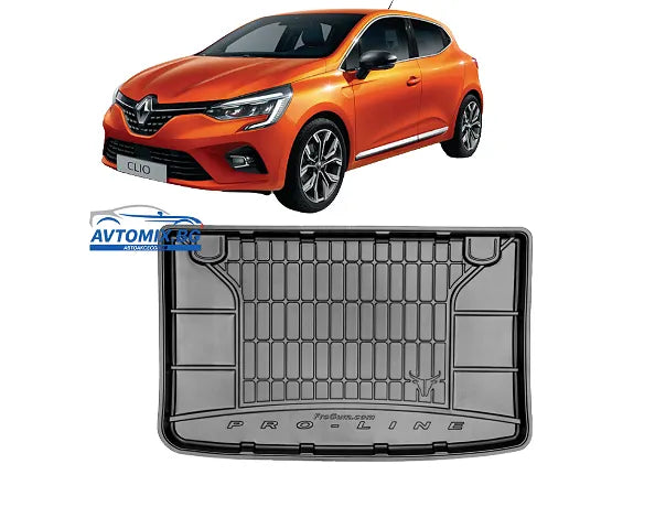 Rubber boot mat for Renault Clio from 2012-2019, ProLine 3D/ Hatchback