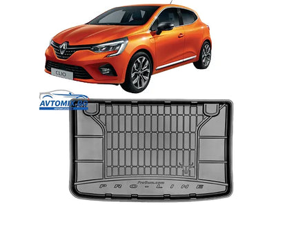 Rubber boot mat for Renault Clio from 2012-2019, ProLine 3D/ Hatchback