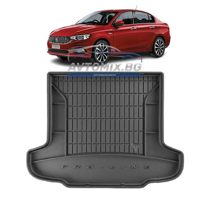Гумена стелка за багажник Fiat Tipo седан след 2015 г., ProLine 3D