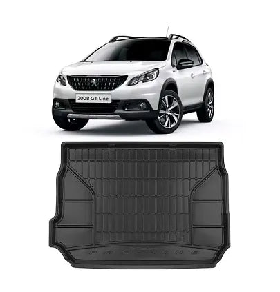 Covoraș portbagaj cauciuc Peugeot 2008 din 2013-2019, ProLine 3D