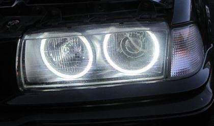 Ангелски Очи CCFL за BMW E36 / E38 / E39 - Бял цвят