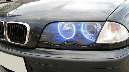Ангелски Очи CCFL за BMW E46 седан, комби (1998-2005) / купе (1998-2003) - Син цвят