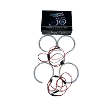 Angel Eyes diode pentru BMW E39 OEM (2000-2003) cu angel eyes din fabrică - cu 66 de diode