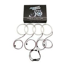 Angel Eyes LED pentru BMW E46 coupe (2003+) cu 66 de LED-uri - Culoare galbenă