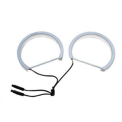 Crystal Angel Eyes for BMW E46 sedan, station wagon (1998-2005) / E46 coupe (1998-2003) with reflector - U-Design - with two colors