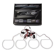 Design Angel Eyes Lightbar pentru BMW E46 sedan, combi (1998-2005) / coupe (1998-2003) - Culoare roșie