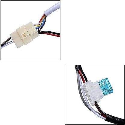 Аварийна сигнална лампа маяк буркан, 120 см, 12V 24V, 15 режима, жълта