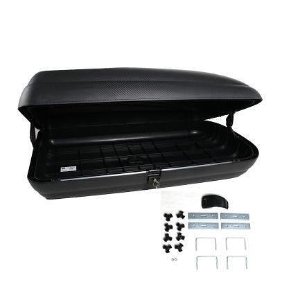 Автобокс Art Plast 133x77.8x34.5cm с ключ, 320 литра - черен карбон