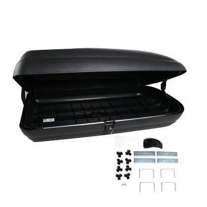 Автобокс Art Plast 133x77.8x34.5cm с ключ, 320 литра - черен карбон