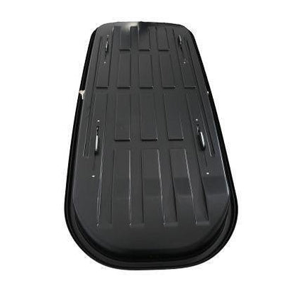 Автобокс Junior Altro 185x80x41cm с 70 mm, с двустранно отваряне с ключ, 460 литра - черен
