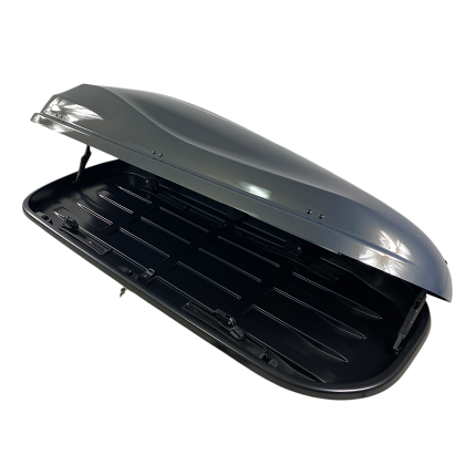 Автобокс Junior Altro 185x80x41cm с 70 mm, с двустранно отваряне с ключ, 460 литра - тъмносив гланц