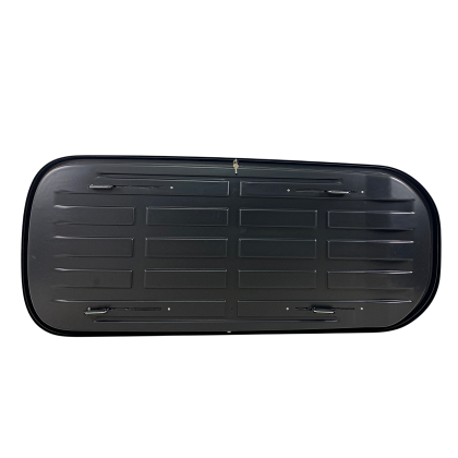 Автобокс Junior Altro 185x80x41cm с 70 mm, с двустранно отваряне с ключ, 460 литра - тъмносив гланц